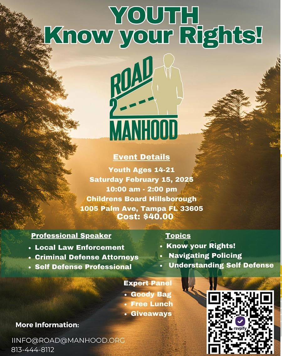 Road 2 Manhood Symposium "Youth Know Your Rights"